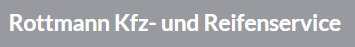 Rottmann Kfz- und Reifenservice GmbH & CO. KG logo