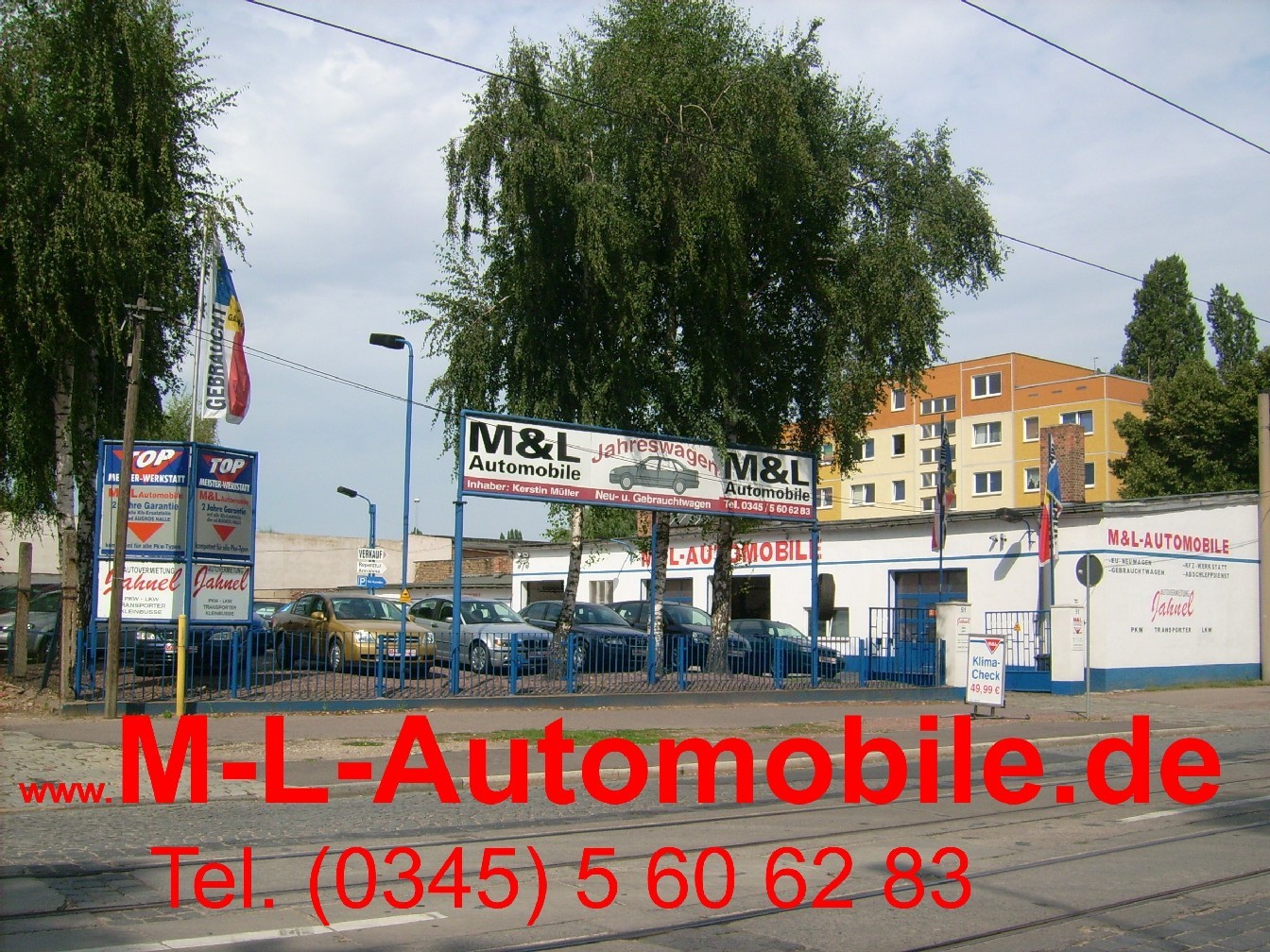 M&L Automobile logo